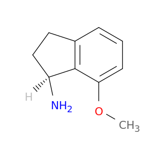 1H-Inden-1-amine,2,3-dihydro-7-methoxy-, (1S)-