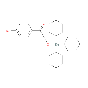 Phenol, 4-[[(tricyclohexylstannyl)oxy]carbonyl]-