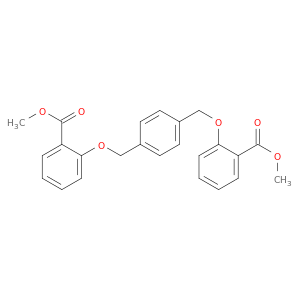 Benzoic acid, 2,2'-[1,4-phenylenebis(methyleneoxy)]bis-, dimethyl ester