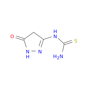 Thiourea,N-(4,5-dihydro-5-oxo-1H-pyrazol-3-yl)-