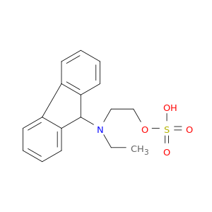 2-[ethyl(9h-fluoren-9-yl)amino]ethyl hydrogen sulfate