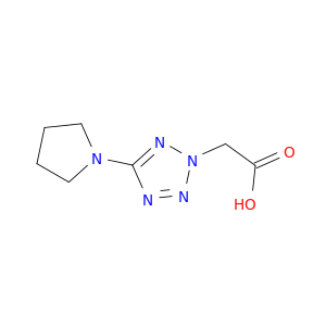 5-(Pyrrolidin-1-yl)-2H-tetrazole-2-acetic Acid
