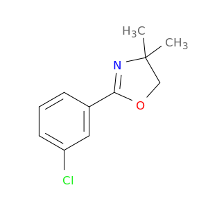 Oxazole, 2-(3-chlorophenyl)-4,5-dihydro-4,4-dimethyl-