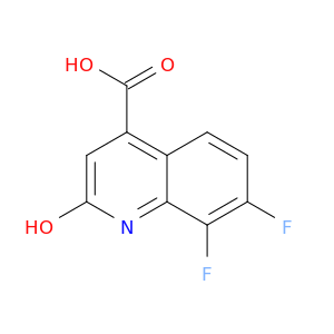 7,8-difluoro-2-hydroxyquinoline-4-carboxylic acid