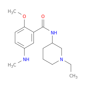 Benzamide,N-(1-ethyl-3-piperidinyl)-2-methoxy-5-(methylamino)-
