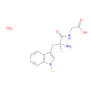 Glycine, L-tryptophyl-, monohydrate