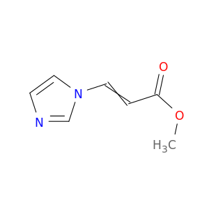 2-Propenoic acid, 3-(1H-imidazol-1-yl)-, methyl ester