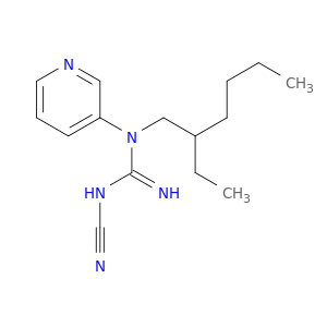 N-CYANO-N'-(2-ETHYLHEXYL)-N'-PYRIDIN-3-YLGUANIDINE