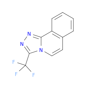 1,2,4-Triazolo[3,4-a]isoquinoline,3-(trifluoromethyl)-