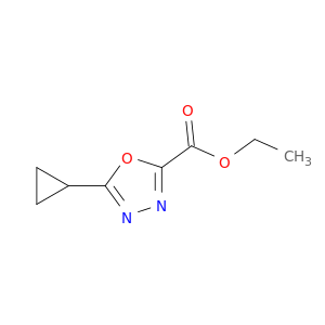 1,3,4-恶二唑-2-羧酸,5-环丙基-,乙酯