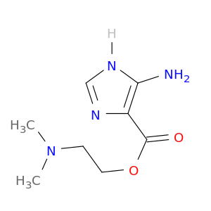 5-AMINO-1H-IMIDAZOLE-4-CARBOXYLIC ACID 2-(DIMETHYLAMINO)ETHYL ESTER