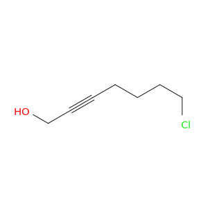 2-Heptyn-1-ol, 7-chloro-