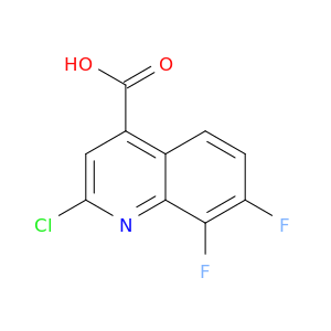 2-chloro-7,8-difluoroquinoline-4-carboxylic acid