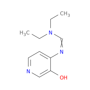 Methanimidamide, N,N-diethyl-N'-(3-hydroxy-4-pyridinyl)-