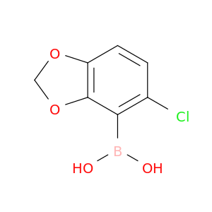 (5-氯苯并[d] [1,3]二氧杂环戊烯-4-基)硼酸