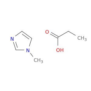 Propanoic acid, compd. with 1-methyl-1H-imidazole (1:1)