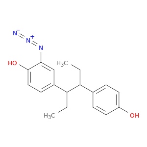 Phenol, 2-azido-4-[1-ethyl-2-(4-hydroxyphenyl)butyl]-