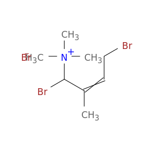 2-Buten-1-aminium, 1,4-dibromo-N,N,N,2-tetramethyl-, bromide