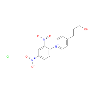 Pyridinium, 1-(2,4-dinitrophenyl)-4-(3-hydroxypropyl)-, chloride