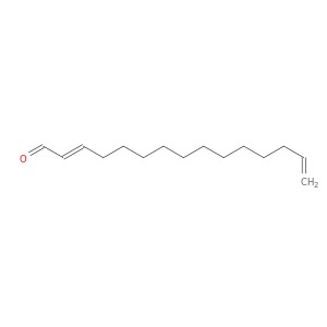 2,14-Pentadecadienal, (E)-