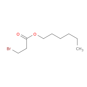 Propanoic acid, 3-bromo-, hexylester