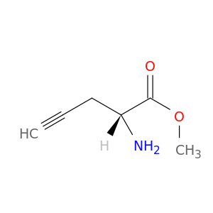 (R)-2-Amino-4-pentynoic acid, methyl ester