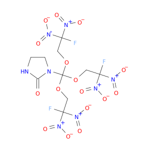 2-Imidazolidinone, 1-[tris(2-fluoro-2,2-dinitroethoxy)methyl]-