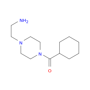 2-(4-Cyclohexanecarbonylpiperazin-1-yl)ethan-1-amine