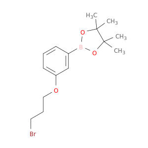 2-(3-(3-溴丙氧基)苯基)-4,4,5,5-四甲基-1,3,2-二氧杂硼烷