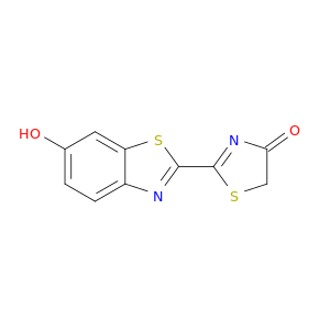 4(5H)-Thiazolone, 2-(6-hydroxy-2-benzothiazolyl)-