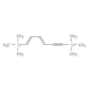 Silane, [(1E,3E)-1,3-hexadien-5-yne-1,6-diyl]bis[trimethyl-
