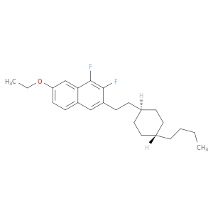 Naphthalene, 3-[2-(trans-4-butylcyclohexyl)ethyl]-7-ethoxy-1,2-difluoro-