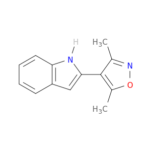 1H-Indole, 2-(3,5-dimethyl-4-isoxazolyl)-
