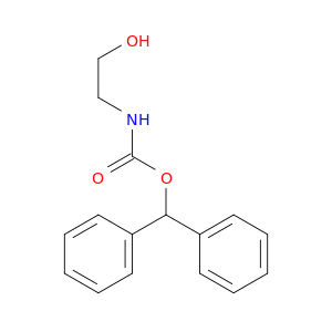 Carbamic acid, (2-hydroxyethyl)-, diphenylmethyl ester