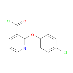 2-(4-氯苯氧基)吡啶-3-羰酰氯