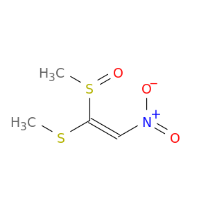 Ethene, 1-(methylsulfinyl)-1-(methylthio)-2-nitro-, (Z)-