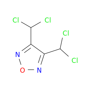 1,2,5-Oxadiazole, 3,4-bis(dichloromethyl)-