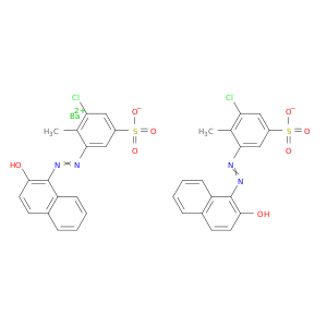 苯磺酸,3-氯-5-[2-(2-羟基-1-萘基)二亚苯基]-4-甲基-钡盐(2：1)