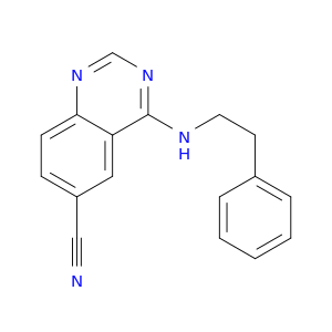 4-[(2-苯乙基)氨基]-6-喹唑啉腈