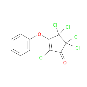 2,4,4,5,5-五氯-3-苯氧基-2-Cyclopenten-1-one