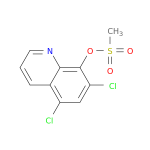 8-Quinolinol,5,7-dichloro-, 8-methanesulfonate