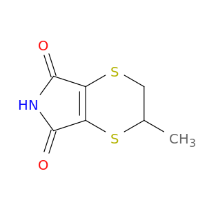 5H-1,4-Dithiino[2,3-c]pyrrole-5,7(6H)-dione, 2,3-dihydro-2-methyl-