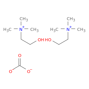 Ethanaminium, 2-hydroxy-N,N,N-trimethyl-, carbonate (2:1)