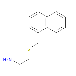 2-[(Naphthalen-1-ylmethyl)sulfanyl]ethan-1-amine