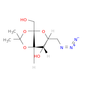 6-Azido-6-deoxy-2,3-O-isopropylidene-α-L-sorbofuranose