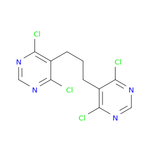 Pyrimidine, 5,5'-(1,3-propanediyl)bis[4,6-dichloro-