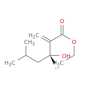 Hexanoic acid, 3-hydroxy-5-methyl-2-methylene-, ethyl ester, (3R)-