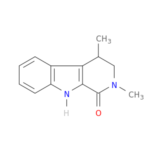 1H-Pyrido[3,4-b]indol-1-one, 2,3,4,9-tetrahydro-2,4-dimethyl-