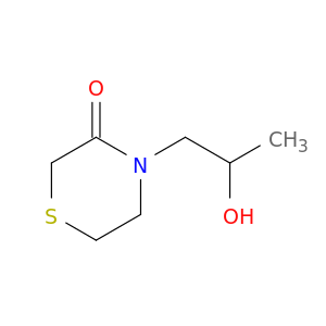 3-Thiomorpholinone, 4-(2-hydroxypropyl)-