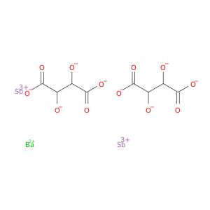antimony(3+) barium 2,3-dioxidobutanedioate(2:1:2)